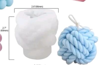 MOLDE SILICONA NUDO LANA