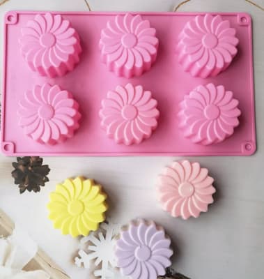 MOLDE SILICONA GIRASOL