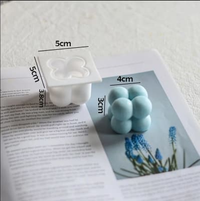 MOLDE SILICONA 4 CIRCULOS 3D1