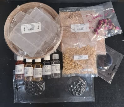 Kit Principiante Jabon Glicerina Transparente 11