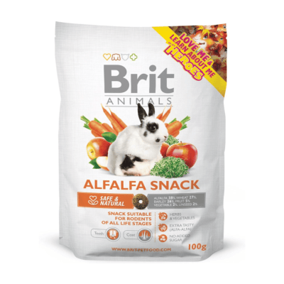 Brit Animals Alfalfa Snack for Rodents 100 gr