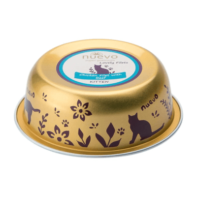 Nuevo SP lovely Kitten filets pate de pollo y carne 85 gr