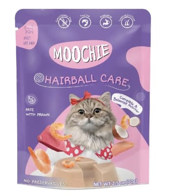Moochie pate with Praw Hairbal Care 70 gr