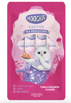 Moochie fairy puree tuna & salmon flavor 75 gr