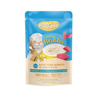Moochie creamy Broths tuna bonito 40 gr