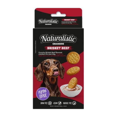 Naturalistic Crackers Brisket Beef 200 gr