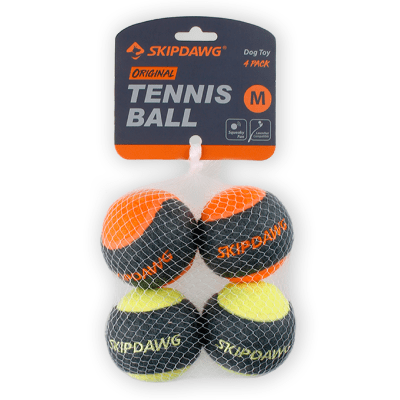 Skipdawg tennis ball 4 unidades