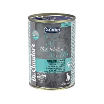 Dr Clauders Cat Adulto BS No 06 (venado con calabaza) 400 gr