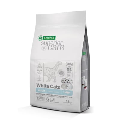 NP Superior Care Cat White GF Herring adulto 1.5 Kg