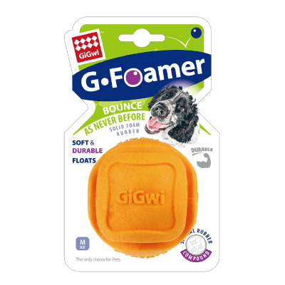 Gigwi foamer bounce ball orange