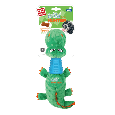 Gigwi Wild Hunter Crocodile TPR Treats fill