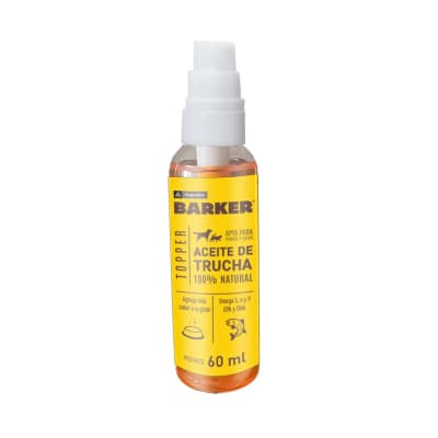 Barker aceite de trucha 60 ml