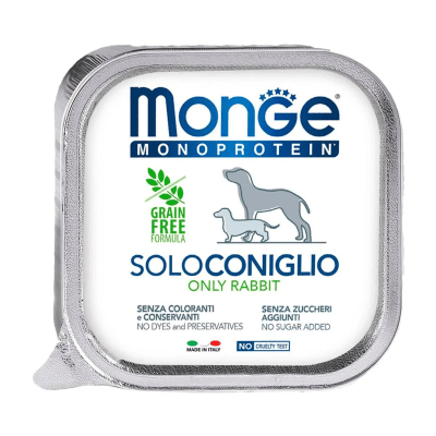 Monge canine adult monoprotein conejo 150 gr