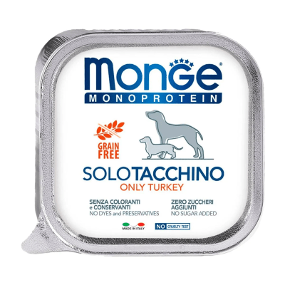 Monge canine adult monoprotein pavo 150 gr