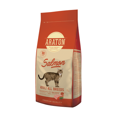 Araton Cat adulto salmon 15 Kg