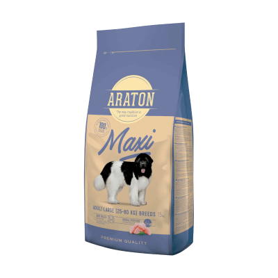 Araton dog maxi adult Large pollo,pato y pavo 15 Kg