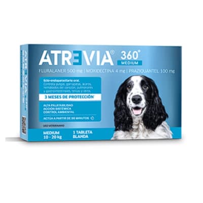 Atrevia 360 antipulga perro medium (10-20) Kg
