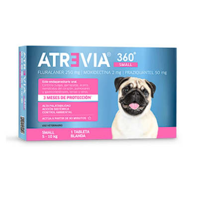 Atrevia 360 antipulga perro small (5 - 10) Kg