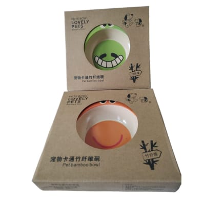 Pet show plato bamboo modelos variados