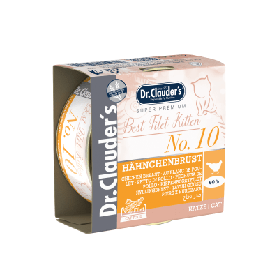 Dr Clauders Cat Kitten BF No 10 (pollo) 70 gr