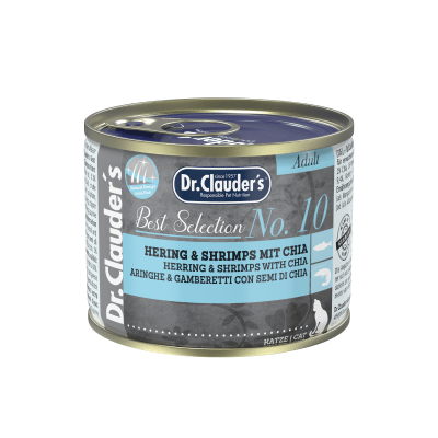 Dr Clauders Cat Adult BS No 10 (arenque y gambas con chia) 200 gr