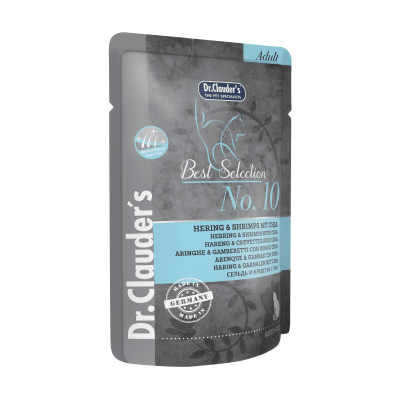 Dr Clauders Cat Adult BS No 10 (arenque y gambas con chia) 85 gr