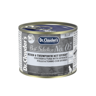 Dr Clauders Cat Adult BS No 05 (pollo, atun y espinaca) 200 gr
