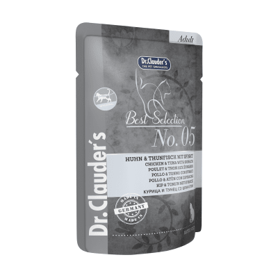 Dr Clauders Cat Adult BS No 05 (pollo, atun y espinaca) 85 gr1