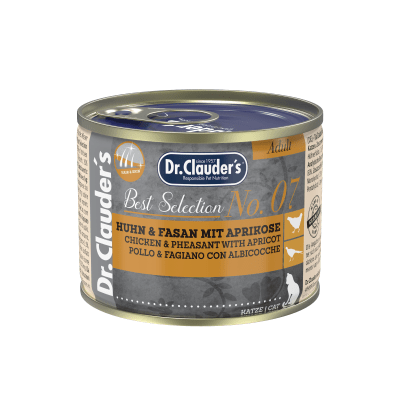 Dr Clauders Cat BS No 07 (pollo y faisan con albaricoque) 200 gr