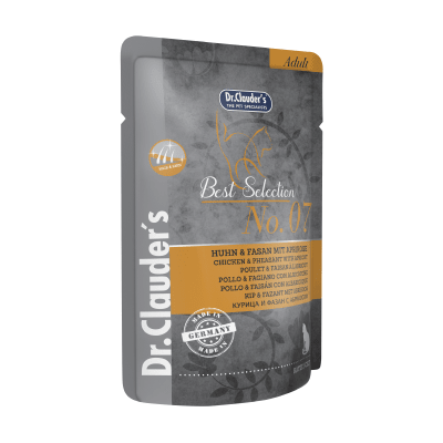 Dr Clauders Cat BS No 07 (pollo y faisan con albaricoque) 85 gr