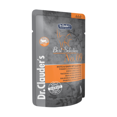 Dr Clauders Cat Adult BS No 09 (pavo y ganso con aloe) 85 gr