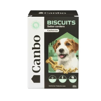 Canbo Biscuit sabor a cordero para cachorro 200 gr