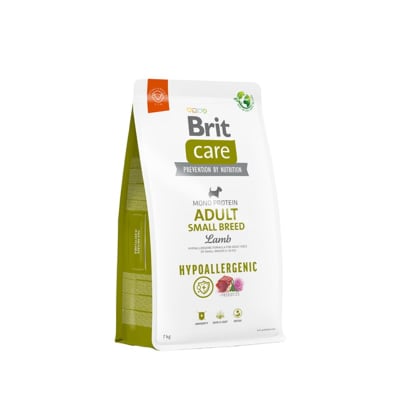 Brit Care Adult Small Breed Lamb & Rice Hypoallergenic 7 kg