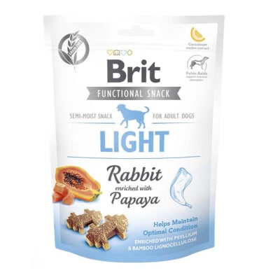 Brit Care Dog Functional Snack Light Rabbit y papaya 150 gr