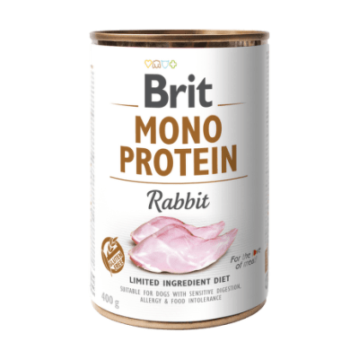 Brit Mono Protein Rabbit 400 gr