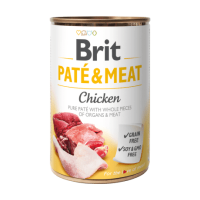 Brit Pate & Meat Chicken 400 gr