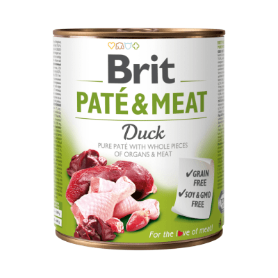 Brit Pate & Meat Duck 800 gr
