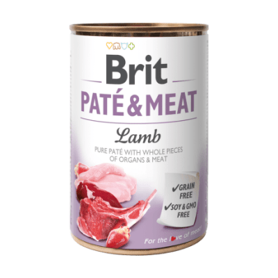 Brit Pate & Meat Lamb 400 gr