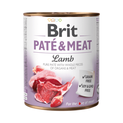 Brit Pate & Meat Lamb 800 gr