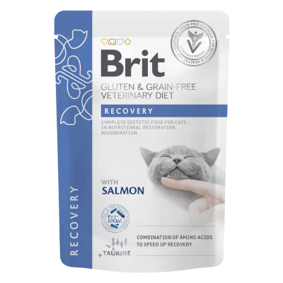 Brit GF Veterinary Diet cat Recovery 85 gr