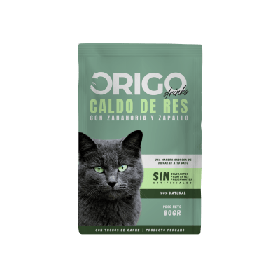 Origo drinks caldo de res zanahoria/zapallo 80 gr