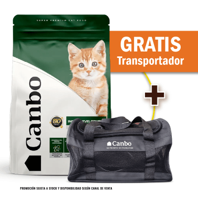 Pack Canbo Cat Initial Development 7 Kg + Transportador de Regalo