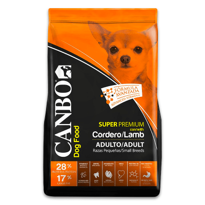 Canbo Super Premiun Adulto Cordero Razas Pequeñas 3 Kg