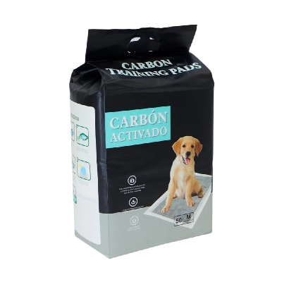 Puppylandia pañales de piso Training Pads carbon activado Talla M