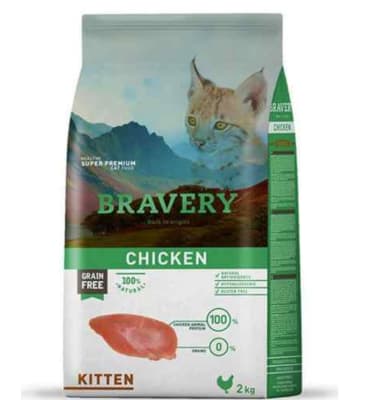 Bravery Kitten chicken 2 Kg