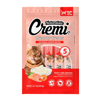 Naturalistic Cremi salmon & shrimp 60 gr