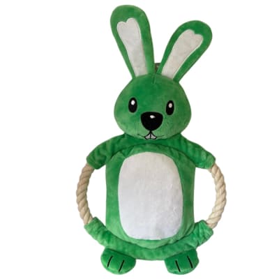 Puppylandia peluche con cuerda redonda jalador