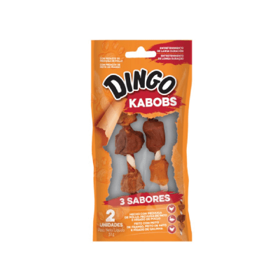 Dingo Snacks Kabobs - 2 unidades