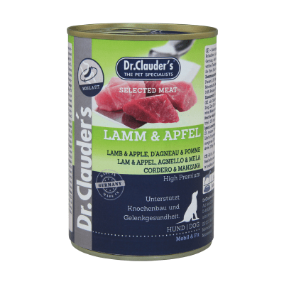 Dr Clauders dog Lamm & Apfel (cordero y manzana) 400 gr