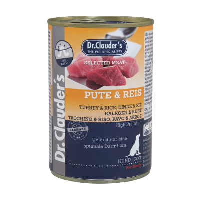 Dr Clauders dog pute & reis (pavita y arroz) 400 gr